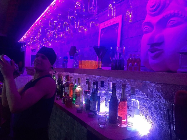 Imagen del bar/restaurante del Hotel Pousada Do Sossego Jacare&iacute;. Foto 7