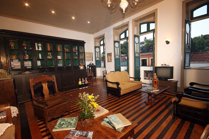 Imagen del bar/restaurante del Hotel Pousada Dos Quatro Cantos. Foto 13