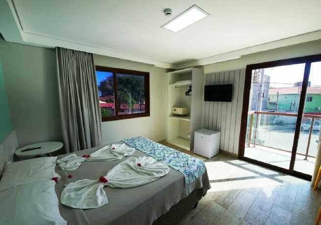 Imagen de la habitación del Hotel Pousada Ecos Beach. Foto 17