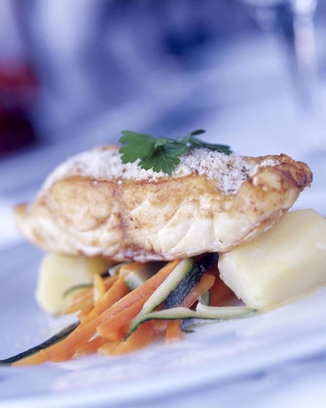 Imagen del bar/restaurante del Hotel Pousada Forte Da Horta. Foto 2