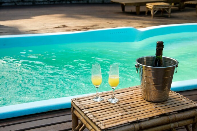 Imagen de la piscina del Hotel Pousada La Creacion. Foto 14