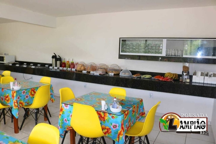 Imagen del bar/restaurante del Hotel Pousada Lampi&atilde;o Rio. Foto 5