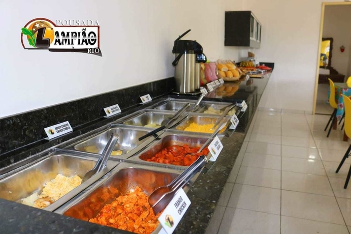 Imagen del bar/restaurante del Hotel Pousada Lampi&atilde;o Rio. Foto 8