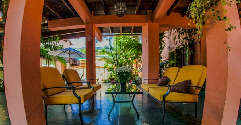 Imagen de los exteriores del Hotel Pousada Manga Rosa, Ilhabela. Foto 10