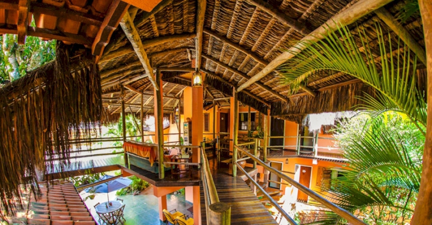 Imagen de los exteriores del Hotel Pousada Manga Rosa, Ilhabela. Foto 12