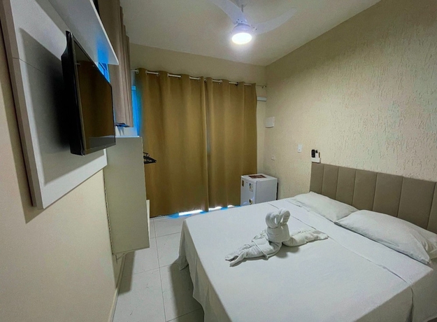 Imagen de la habitación del Hotel Pousada Papito Ubatuba - Praia Perequ&ecirc;-a&ccedil;u. Foto 4