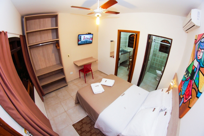 Imagen de la habitación del Hotel Pousada Paradise, Caraguatatuba. Foto 8