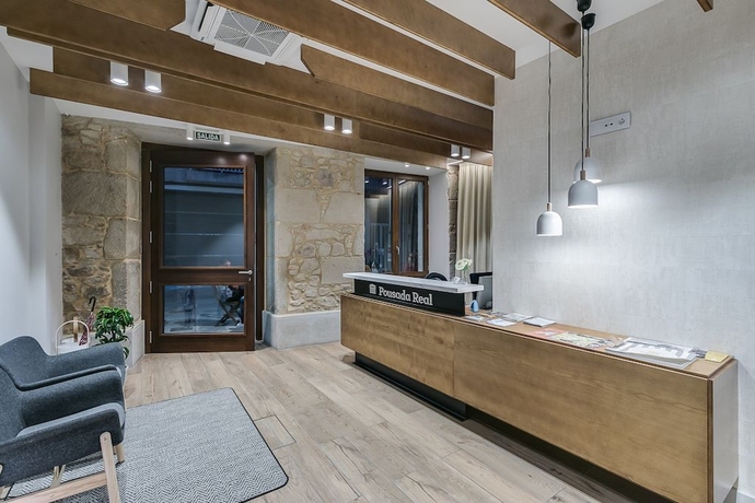 Imagen de los interiores del Hotel Pousada Real, Caldas de Reis. Foto 16