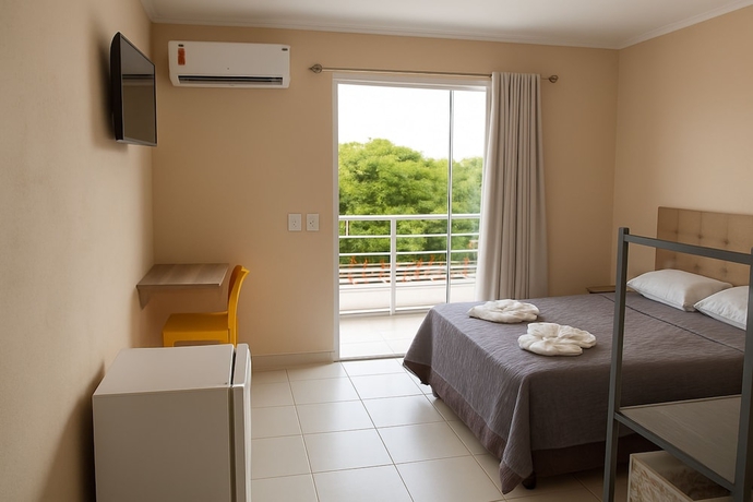 Imagen de la habitación del Hotel Pousada Recanto dos P&aacute;ssaros, Linhares. Foto 8