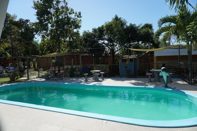 Imagen de la piscina del Hotel Pousada Recanto dos P&aacute;ssaros, Linhares. Foto 14