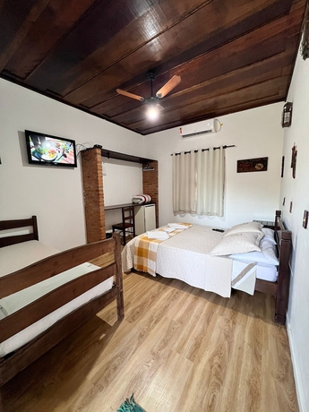 Imagen de la habitación del Hotel Pousada Ref&uacute;gio Manac&aacute;s, Ubatuba. Foto 7