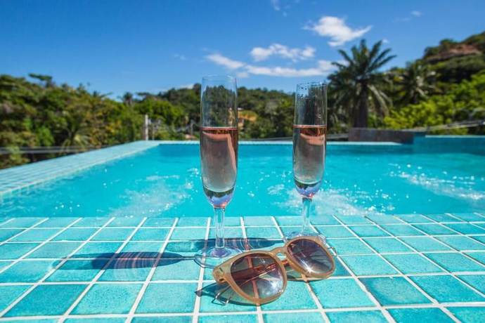Imagen de la piscina del Hotel Pousada Renda do Mar. Foto 16