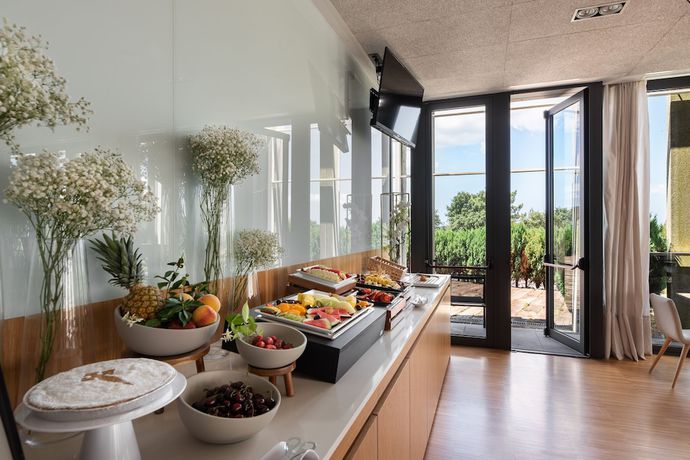 Imagen del bar/restaurante del Hotel Pousada Ribadumia. Foto 7