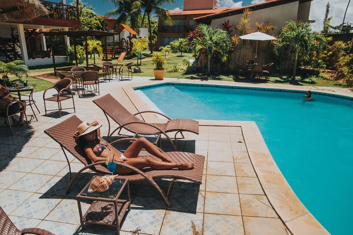 Imagen de la piscina del Hotel Pousada Sol E Mar. Foto 19