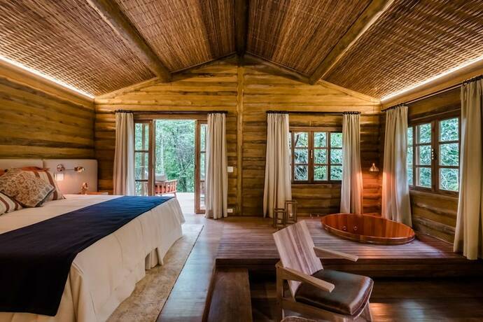 Imagen de la habitación del Hotel Pousada Tankamana, Petr&oacute;polis. Foto 10