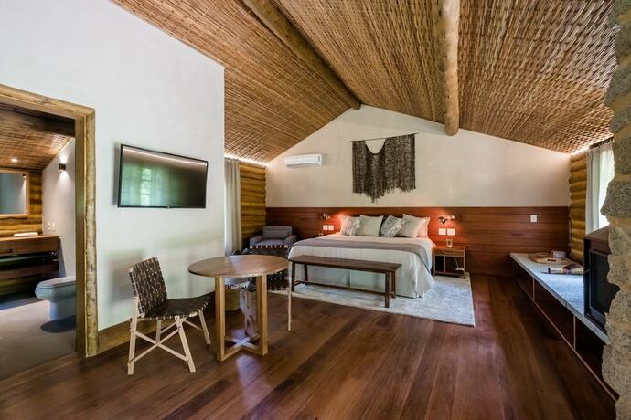 Imagen de la habitación del Hotel Pousada Tankamana, Petr&oacute;polis. Foto 16