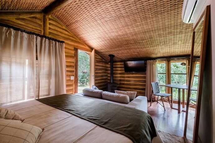 Imagen de la habitación del Hotel Pousada Tankamana, Petr&oacute;polis. Foto 20