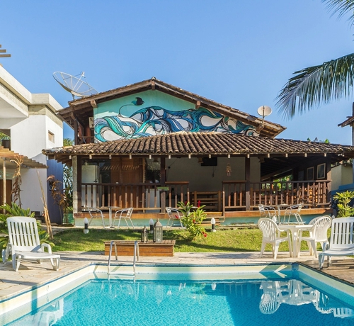 Imagen de la piscina del Hotel Pousada Tubes - Hostel. Foto 19