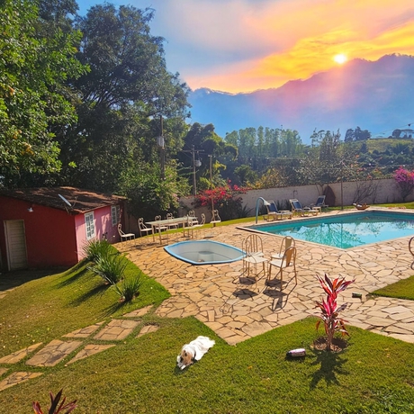 Imagen de la piscina del Hotel Pouso Canto de Minas. Foto 9