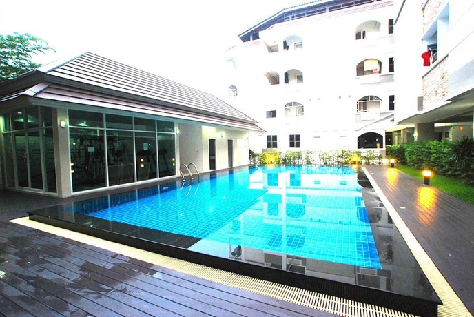 Imagen de la piscina del Hotel P-park Residence Suvarnabhumi. Foto 16