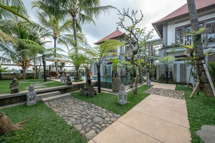 Imagen de los exteriores del Hotel Prabhu Ubud Villa. Foto 30