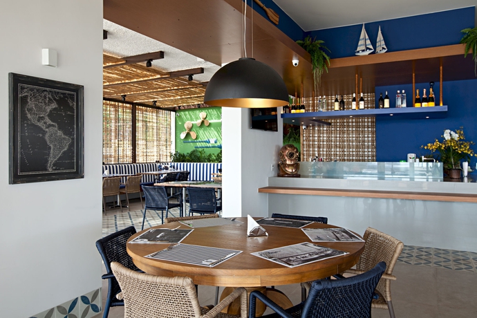 Imagen del bar/restaurante del Hotel Praia Linda. Foto 4