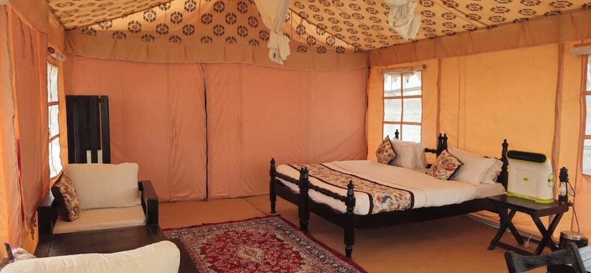 Imagen de la habitación del Hotel Prayagraj Cottages By Ganges View Stays. Foto 1