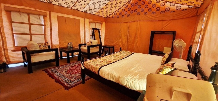 Imagen de la habitación del Hotel Prayagraj Cottages By Ganges View Stays. Foto 2