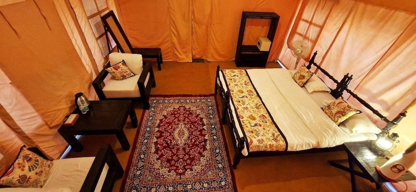 Imagen de la habitación del Hotel Prayagraj Cottages By Ganges View Stays. Foto 9