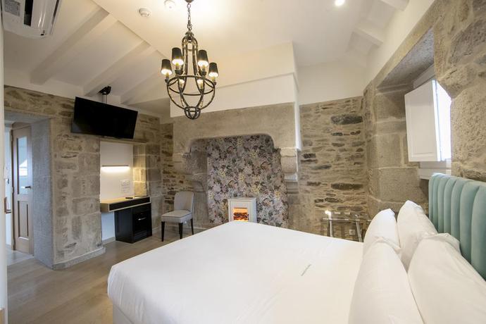 Imagen de la habitación del Hotel Praza Quintana. Foto 6