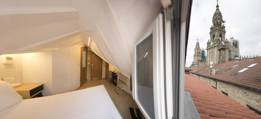 Imagen de la habitación del Hotel Praza Quintana. Foto 8