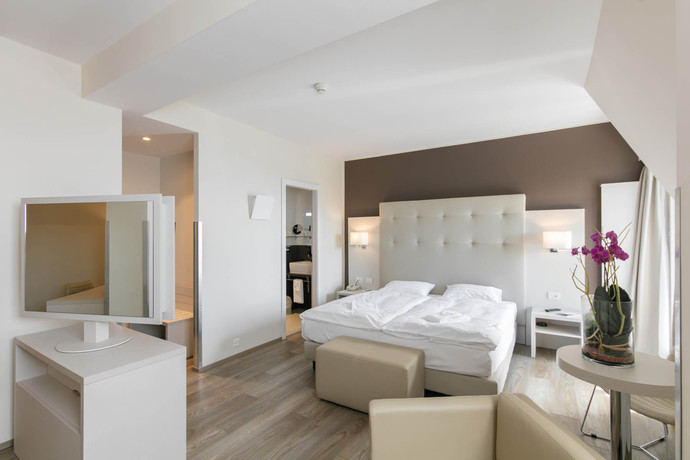 Imagen de la habitación del Hotel Préalpina. Foto 16