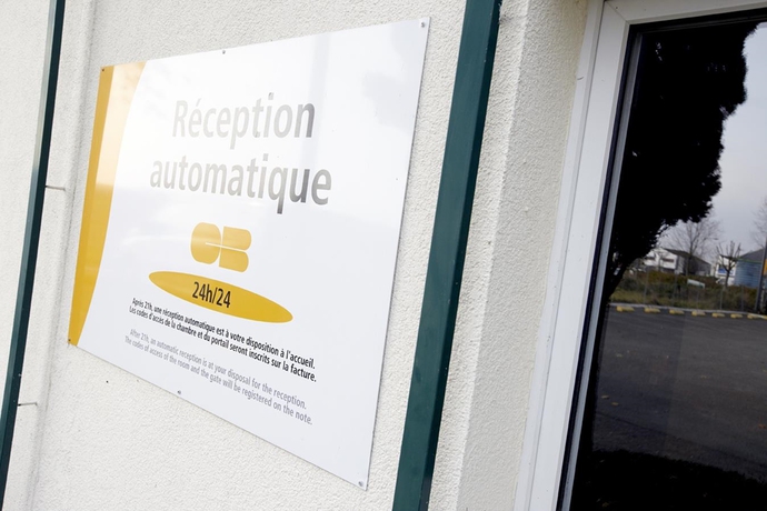 Imagen del bar/restaurante del Hotel Première Classe Angers Sud - Les Ponts De Cé. Foto 6