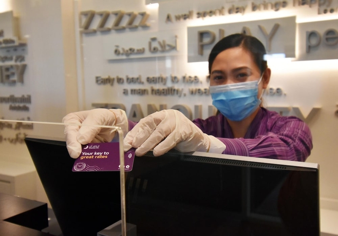 Imagen de los interiores del Hotel Premier Inn Dubai Silicon Oasis. Foto 18