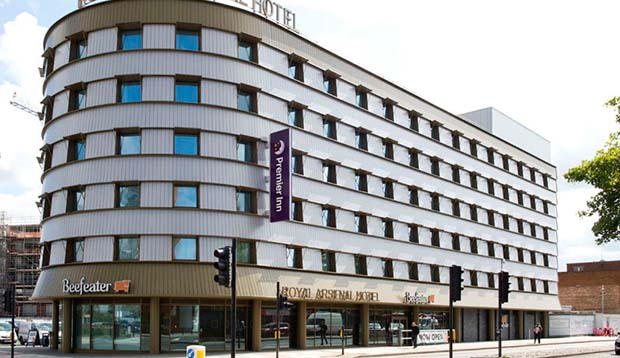 Imagen general del Hotel Premier Inn London Woolwich Royal Arsenal. Foto 1