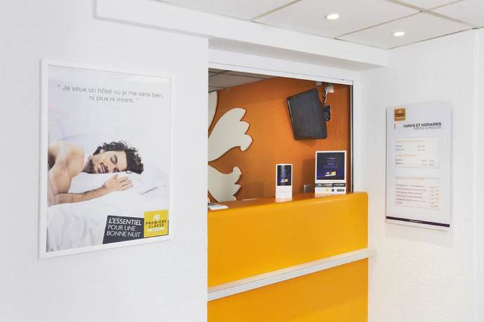 Imagen de los interiores del Hotel Premiere Classe Saint Brice Sous For&ecirc;t. Foto 17