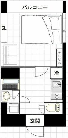 Imagen de la habitación del Hotel Prendre Namba Afp Apartment. Foto 25