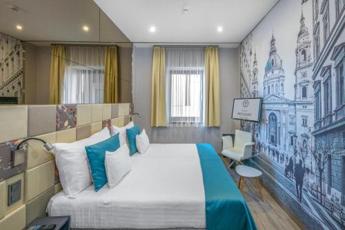 Imagen de la habitación del Hotel President, Budapest. Foto 3
