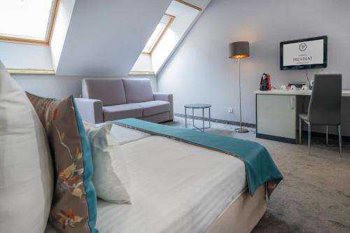 Imagen de la habitación del Hotel President, Budapest. Foto 6