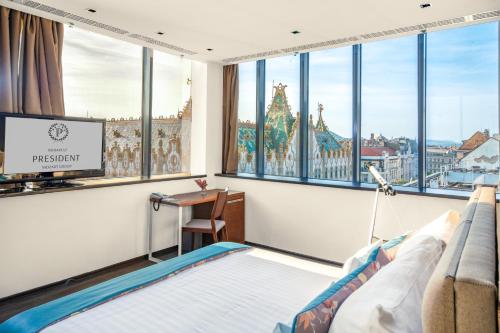 Imagen de la habitación del Hotel President, Budapest. Foto 9