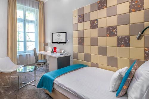 Imagen de la habitación del Hotel President, Budapest. Foto 11