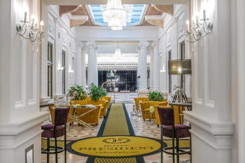 Imagen de los interiores del Hotel President, Budapest. Foto 13