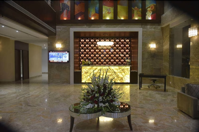 Imagen de los interiores del Hotel Pride and Convention Centre Indore. Foto 16