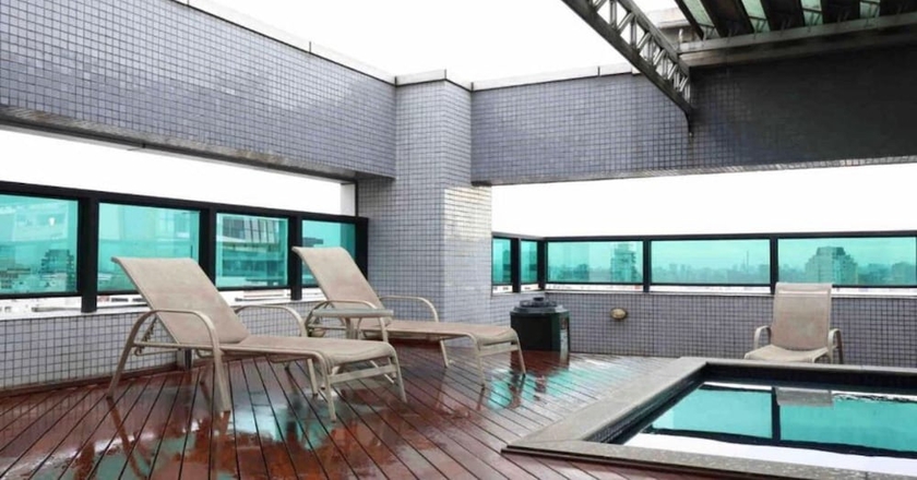 Imagen de la piscina del Hotel Prime Experience - SP Flat Jardins I. Foto 18