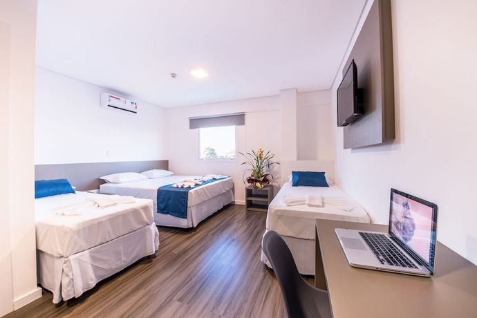 Imagen de la habitación del Hotel Prime Ponta Por&atilde;. Foto 7