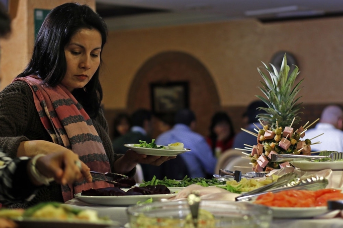 Imagen del bar/restaurante del Hotel Principado De Asturias. Foto 2
