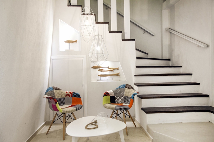 Imagen de los interiores del Hotel Privee Santorini. Foto 13