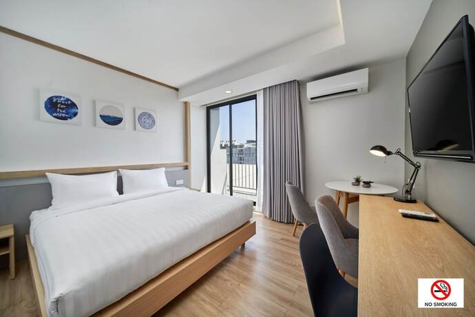 Imagen de la habitación del Hotel Prom, Bangkok. Foto 14