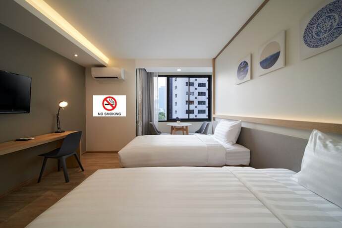 Imagen de la habitación del Hotel Prom, Bangkok. Foto 15