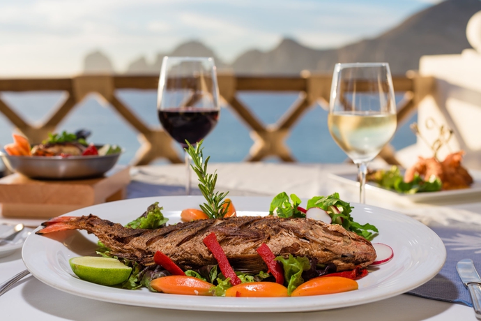 Imagen del bar/restaurante del Hotel Pueblo Bonito Los Cabos Blanco - All Inclusive. Foto 3